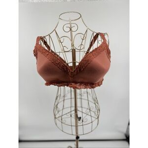 Aerie Lace Trim Soft Cup Bra 40DD